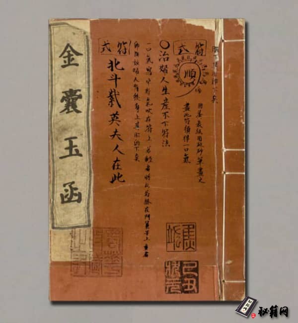 《金囊玉函》法本